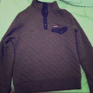 Patagonia Cotten Quilted Snap-T